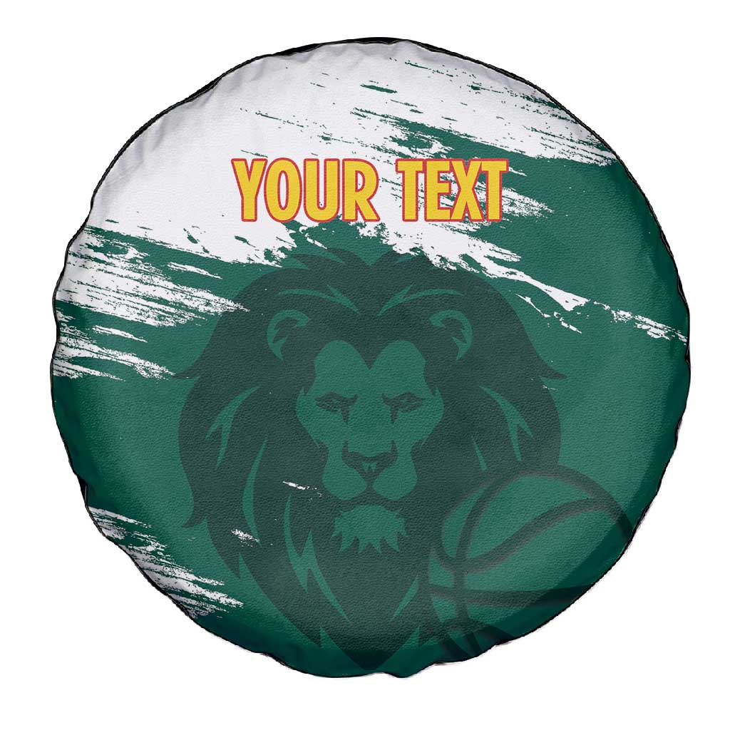 Afro Basketball Custom Cameroon Spare Tire Cover Come On Indomitable Lions - African Pride