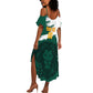 Afro Basketball Custom Cameroon Summer Maxi Dress Come On Indomitable Lions - African Pride