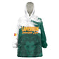 Afro Basketball Custom Cameroon Wearable Blanket Hoodie Come On Indomitable Lions - African Pride