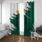 Afro Basketball Custom Cameroon Window Curtain Come On Indomitable Lions - African Pride