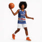 Afro Basketball Custom Cape Verde Basketball Jersey Come On Blue Sharks - African Pride