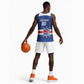 Afro Basketball Custom Cape Verde Basketball Jersey Come On Blue Sharks - African Pride