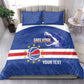 Afro Basketball Custom Cape Verde Bedding Set Come On Blue Sharks - African Pride