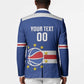 Cape Verde Basketball Custom Blazer Come On Blue Sharks