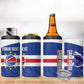 Afro Basketball Custom Cape Verde 4 in 1 Can Cooler Tumbler Come On Blue Sharks - African Pride