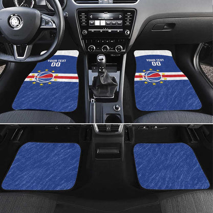 Afro Basketball Custom Cape Verde Car Mats Come On Blue Sharks - African Pride