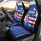 Afro Basketball Custom Cape Verde Car Seat Cover Come On Blue Sharks - African Pride