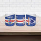 Cape Verde Basketball Custom Ceramic Mug Come On Blue Sharks
