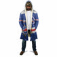 Cape Verde Basketball Custom Cloak Come On Blue Sharks