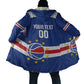 Cape Verde Basketball Custom Cloak Come On Blue Sharks