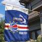 Afro Basketball Custom Cape Verde Garden Flag Come On Blue Sharks - African Pride