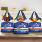 Afro Basketball Custom Cape Verde Grocery Bag Come On Blue Sharks - African Pride