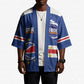 Cape Verde Basketball Custom Kimono Come On Blue Sharks