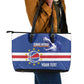 Afro Basketball Custom Cape Verde Leather Tote Bag Come On Blue Sharks - African Pride