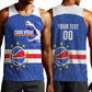 Afro Basketball Custom Cape Verde Men Tank Top Come On Blue Sharks - African Pride