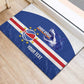 Afro Basketball Custom Cape Verde Rubber Doormat Come On Blue Sharks - African Pride