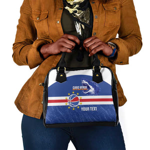 Afro Basketball Custom Cape Verde Shoulder Handbag Come On Blue Sharks - African Pride