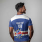 Afro Basketball Custom Cape Verde T shirt Come On Blue Sharks - African Pride