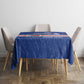 Afro Basketball Custom Cape Verde Tablecloth Come On Blue Sharks - African Pride