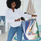 Cavaquinho Cabo Verde Laundry Basket Cape Verdean Instrument Tropical Sea Turtle