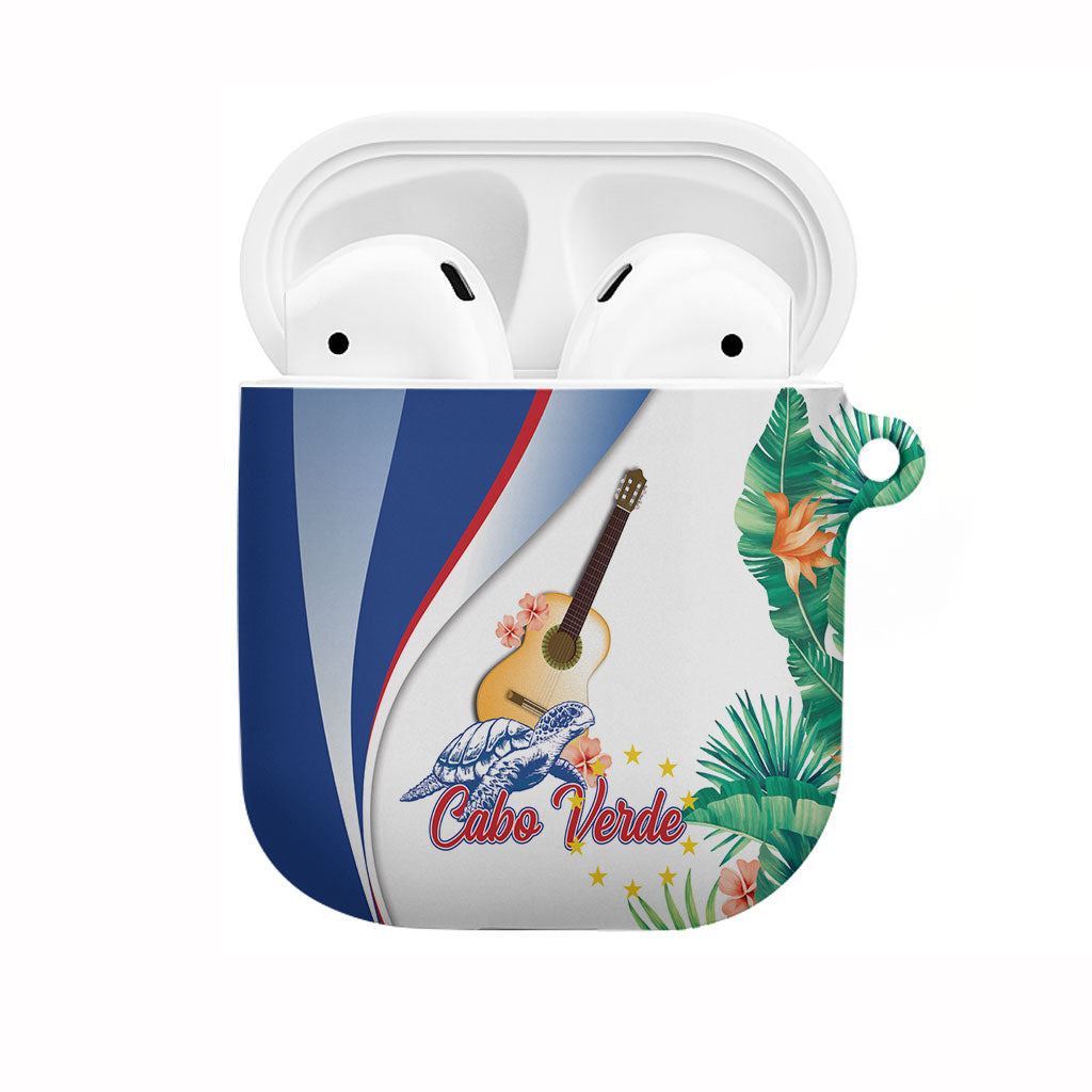 Cavaquinho Cabo Verde AirPods Case Cape Verdean Instrument Tropical Sea Turtle