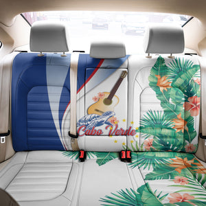 Cavaquinho Cabo Verde Back Car Seat Cover Cape Verdean Instrument Tropical Sea Turtle