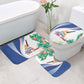 Cavaquinho Cabo Verde Bathroom Set Cape Verdean Instrument Tropical Sea Turtle
