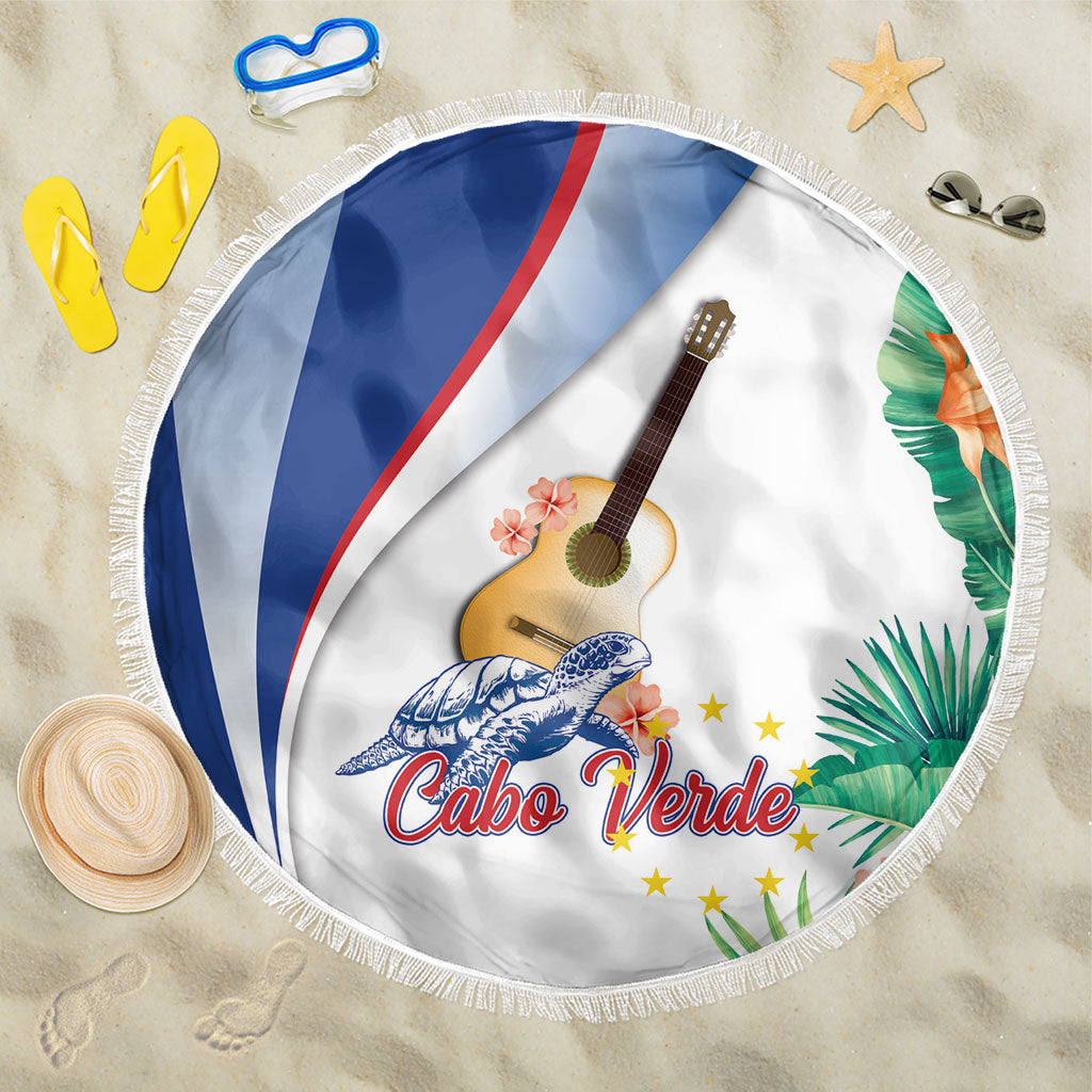 Cavaquinho Cabo Verde Beach Blanket Cape Verdean Instrument Tropical Sea Turtle