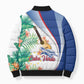 Cavaquinho Cabo Verde Bomber Puffer Jacket Cape Verdean Instrument Tropical Sea Turtle