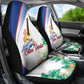 Cavaquinho Cabo Verde Car Seat Cover Cape Verdean Instrument Tropical Sea Turtle