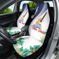 Cavaquinho Cabo Verde Car Seat Cover Cape Verdean Instrument Tropical Sea Turtle