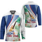 Cavaquinho Cabo Verde Hockey Jersey Cape Verdean Instrument Tropical Sea Turtle