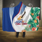 Cavaquinho Cabo Verde Hooded Blanket Cape Verdean Instrument Tropical Sea Turtle