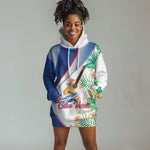 Cavaquinho Cabo Verde Hoodie Dress Cape Verdean Instrument Tropical Sea Turtle