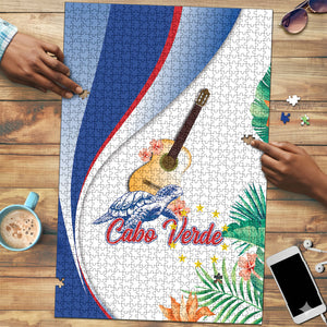 Cavaquinho Cabo Verde Puzzle Cape Verdean Instrument Tropical Sea Turtle