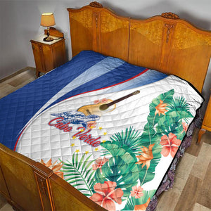 Cavaquinho Cabo Verde Quilt Cape Verdean Instrument Tropical Sea Turtle