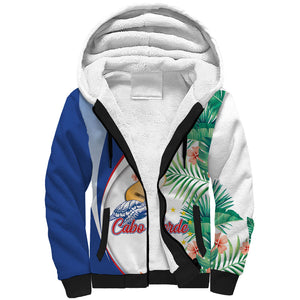 Cavaquinho Cabo Verde Sherpa Hoodie Cape Verdean Instrument Tropical Sea Turtle