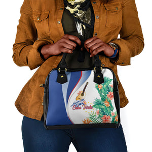 Cavaquinho Cabo Verde Shoulder Handbag Cape Verdean Instrument Tropical Sea Turtle
