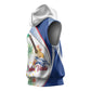 Cavaquinho Cabo Verde Sleeveless Hoodie Cape Verdean Instrument Tropical Sea Turtle