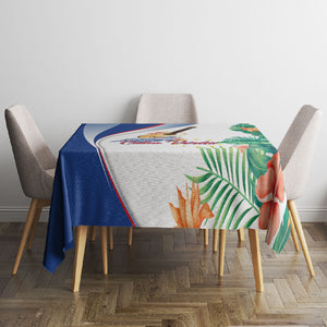 Cavaquinho Cabo Verde Tablecloth Cape Verdean Instrument Tropical Sea Turtle
