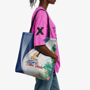 Cavaquinho Cabo Verde Tote Bag Cape Verdean Instrument Tropical Sea Turtle