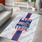 Accordion Gaita Cabo Verde Area Rug Cape Verdean Instrument Cute Manatee