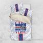 Accordion Gaita Cabo Verde Bedding Set Cape Verdean Instrument Cute Manatee