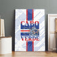 Accordion Gaita Cabo Verde Canvas Wall Art Cape Verdean Instrument Cute Manatee