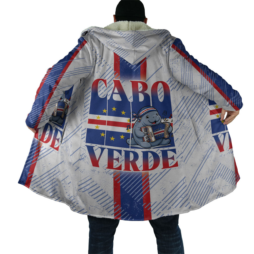 Accordion Gaita Cabo Verde Cloak Cape Verdean Instrument Cute Manatee