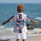Accordion Gaita Cabo Verde Kid Hawaiian Shirt Cape Verdean Instrument Cute Manatee