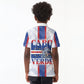 Accordion Gaita Cabo Verde Kid Polo Shirt Cape Verdean Instrument Cute Manatee