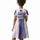 Accordion Gaita Cabo Verde Kid Short Sleeve Dress Cape Verdean Instrument Cute Manatee