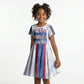 Accordion Gaita Cabo Verde Kid Short Sleeve Dress Cape Verdean Instrument Cute Manatee