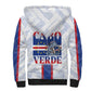 Accordion Gaita Cabo Verde Sherpa Hoodie Cape Verdean Instrument Cute Manatee